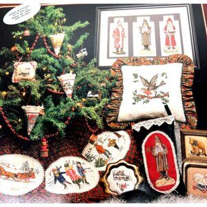 Cross My Heart An Old-Fashioned Christmas Counted Cross Stitch Pattern Book